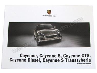 Manuel d´utilisation en français Cayenne v6, v8s, GTS, diesel 2007-2010