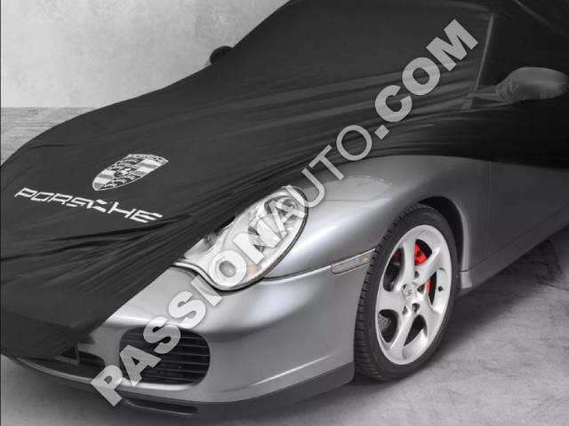Housse intérieur noir avec logo gris - Porsche # 996 C2 C4 sans