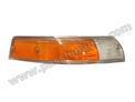 Glace de clignotant (orange grand) AVG # chromé # 911 69-73   [PORSCHE ORIGINE]  