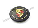 Centre noir ecusson couleur 70mm pour fuchs et ATS # 911 74-89  