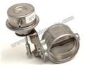 Silencieux inox à valve # SCART # 993 biturbo  