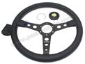 Volant 350mm prototipo noir / branches noires - AVEC MOYEU # 911 65-73 / 914-6  