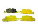 Plaquettes ARRIERE # 991 - 992 2s-4s-gts 2012-   PAGID JAUNE RS29  