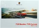 Manuel Utilisation en francais # Cayman et Boxster 718  