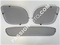 Grilles de protection noires - Kit complet calandre pare-chocs AV # 996 Turbo + C4S 01-05  