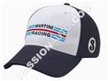 Casquette bleue & blanche Martini Racing - [Porsche Origine]  