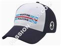 Casquette bleue & blanche Martini Racing - [Porsche Origine]