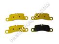 Plaquettes ARRIERE PAGID Jaune # Boxster 981 Spyder 16 - 982 GTS 4.0 16 - 991 c2-c4 15-  