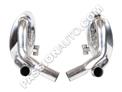 Kit silencieux sport inox poli - Super Sound # 997 09-12 (sauf GT2/GT3/Turbo) -DANSK-  