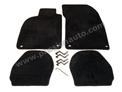 Tapis de sol - NOIR # qualité ++ # 964-993 [Porsche Origine]  