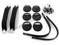 Kit ouverture / panneau porte Rs92 - sangles Noires  # 911 74-98  