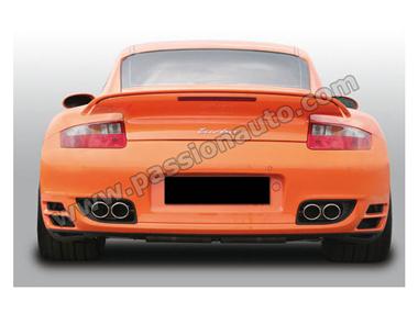 997 ph1. turbo 07-09  Sorties inox 2x88x77mm # CARGRAPHIC #