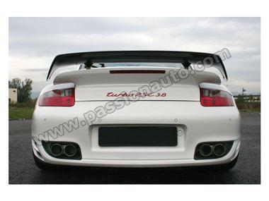 997 ph1. turbo 07-09  Sorties inox 2x89mm # CARGRAPHIC #