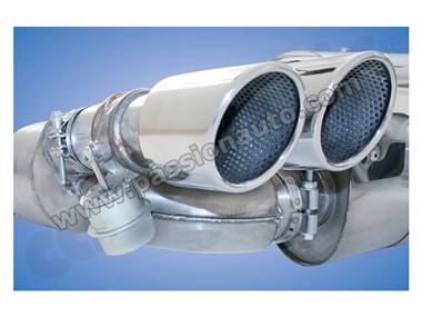 997 ph1. turbo 07-09  Echappement inox clapets # CARGRAPHIC Export #