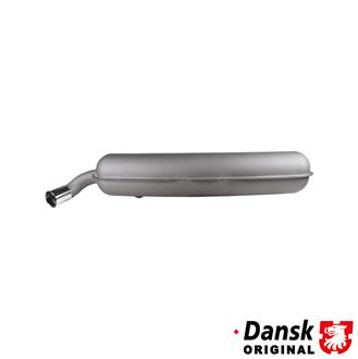 Silencieux Sport acier - 2 entrées - 1 x 60mm # Dansk # 911 73-83 -DANSK-