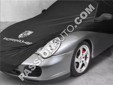 Housse intérieur noir avec logo gris -  Porsche # 996 C2 C4 sans aérokit