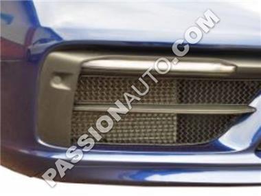 Grilles de protection noires - Kit latéral calandre pare-chocs AV # 992 Carrera (pare-chocs sport design) & GTS 18-